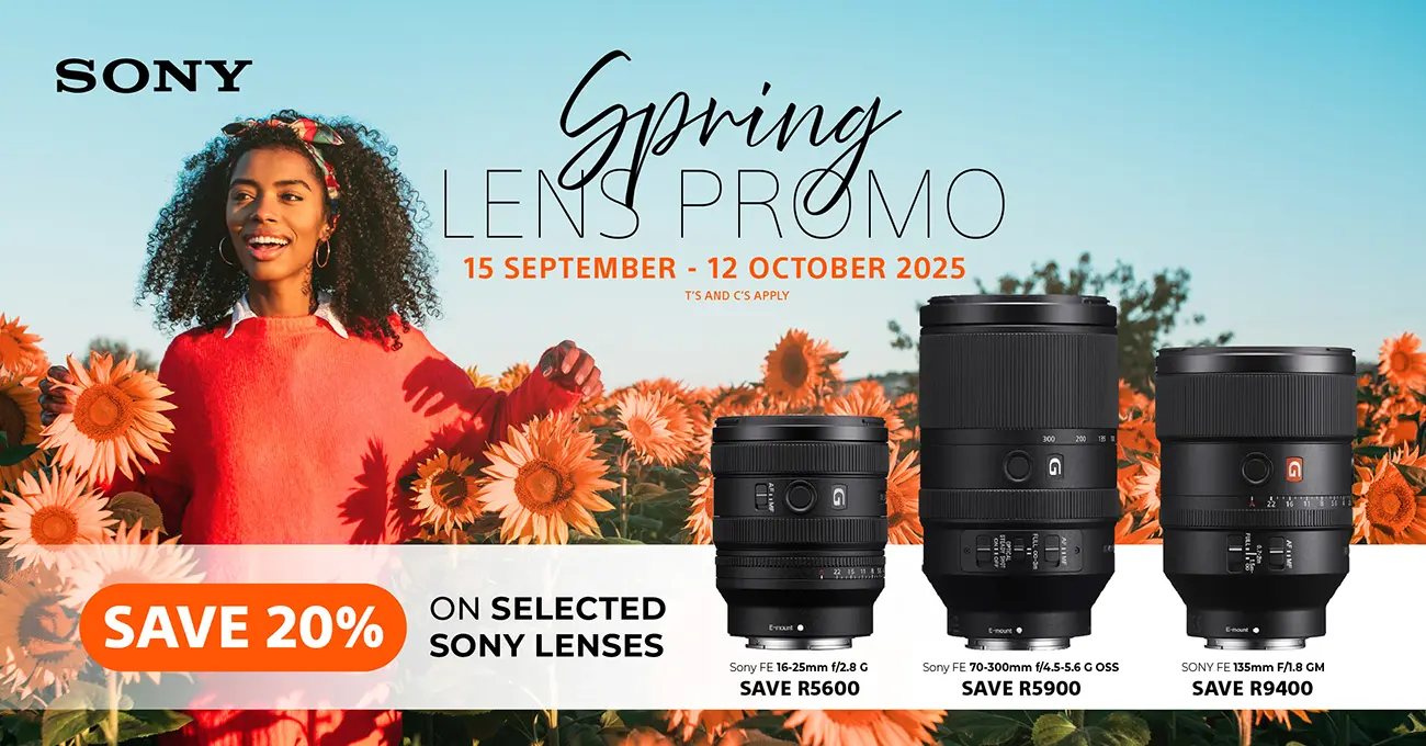 Sony Spring Lens Promo