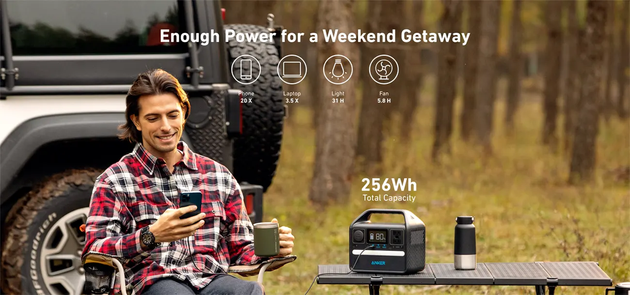 Anker Powerhouse 521 - Enough Power for a Weekend Getaway
