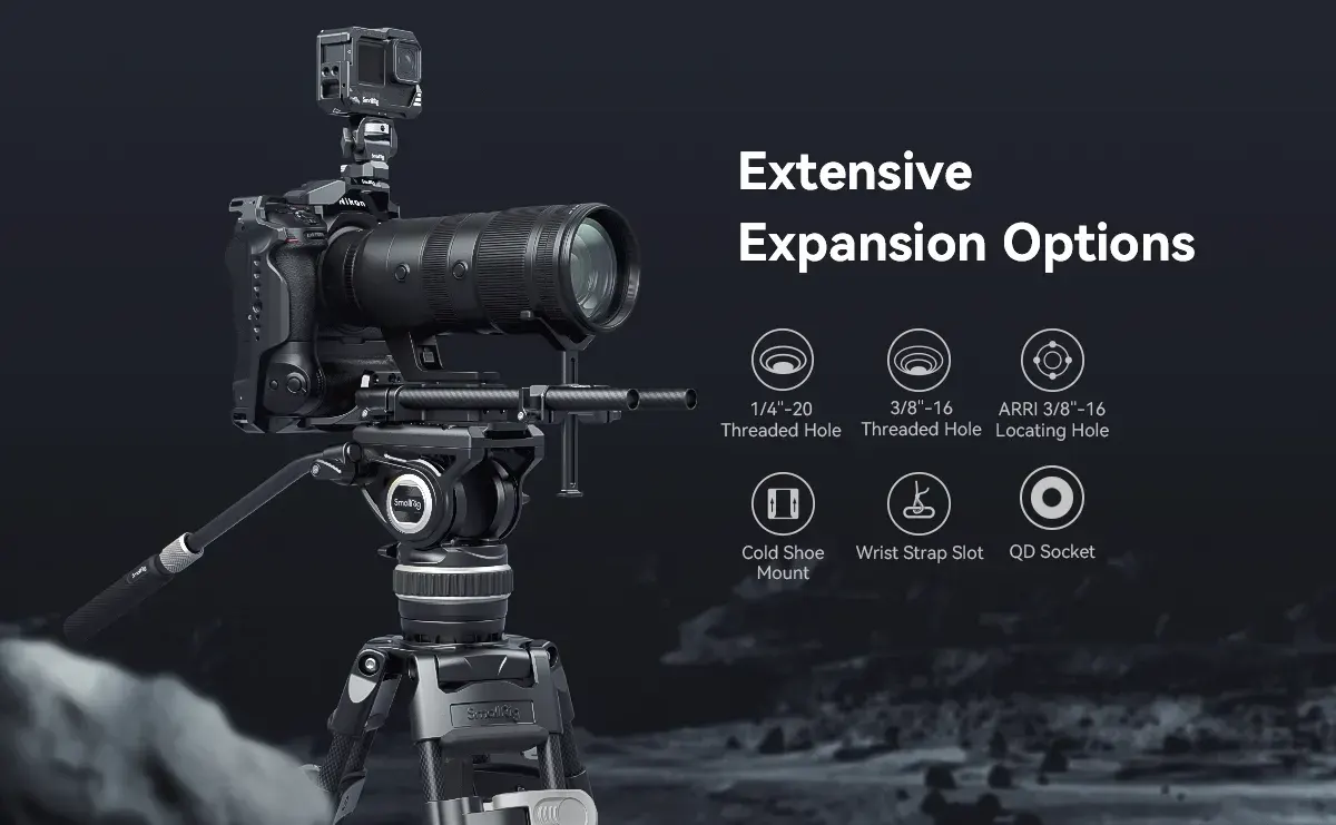 SmallRig Cage for Nikon Z 8 with MB-N12 Battery Grip
