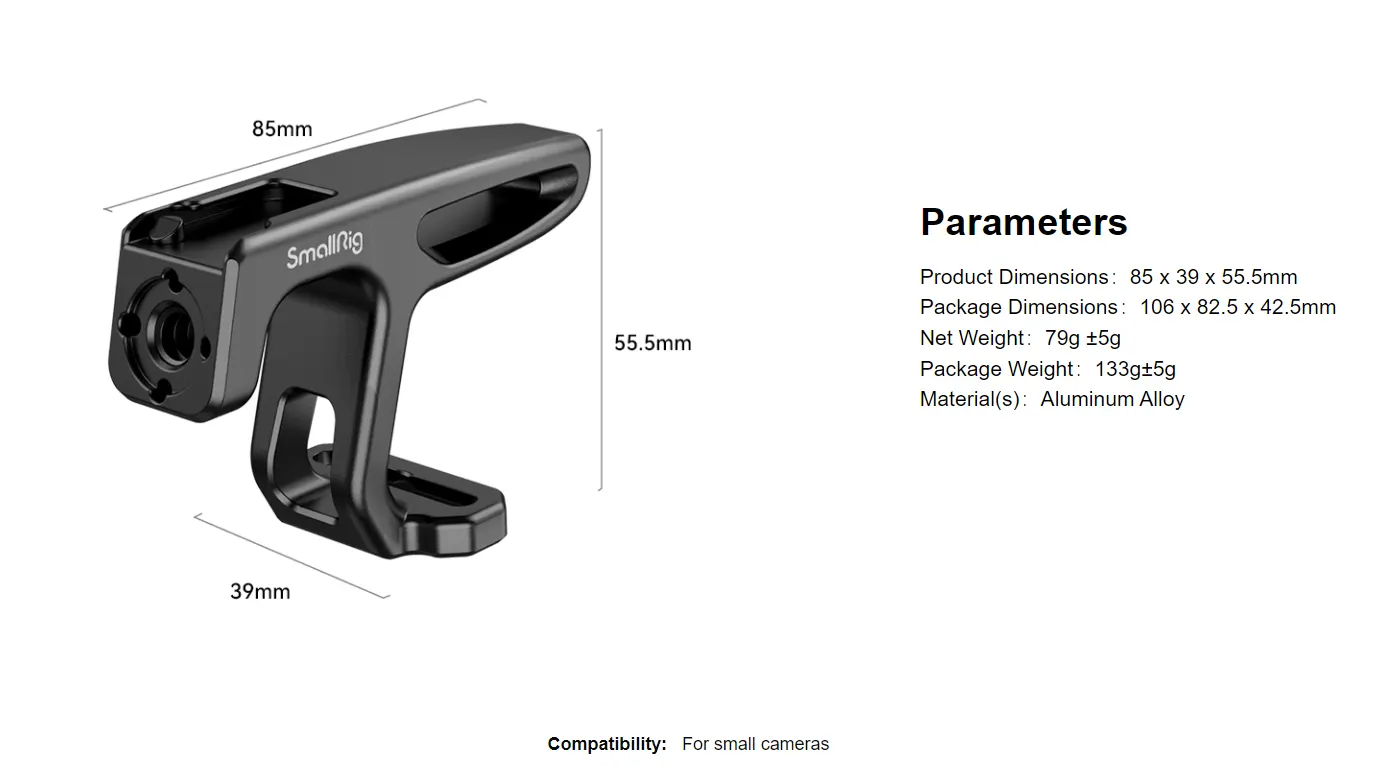 SmallRig Mini Top Handle