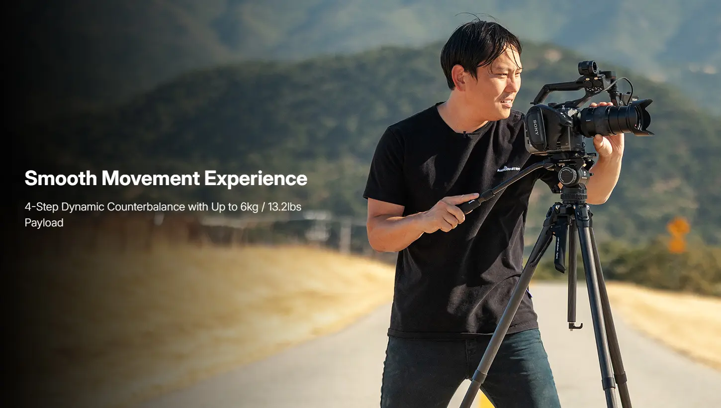 SmallRig x Potato Jet TRIBEX Hydraulic Carbon Fiber Tripod Kit