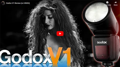 A Review of the Godox V1 Flash