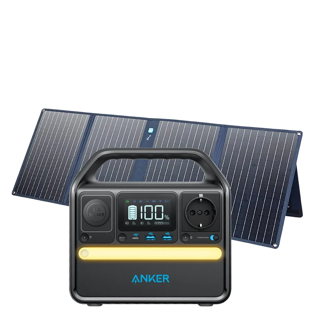 Anker PowerHouse 521 + Solar Panel 100W Bundle