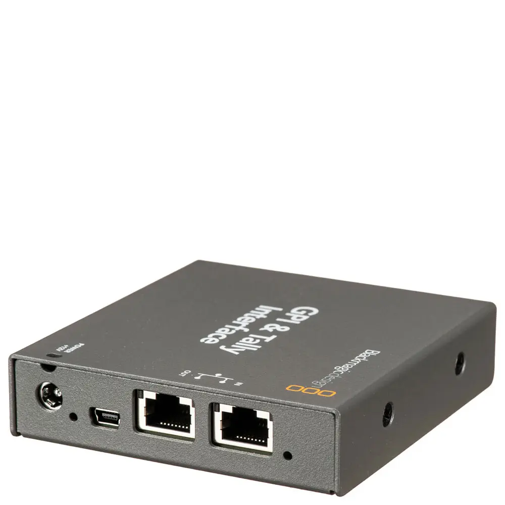 Blackmagic Design GPI & Tally Interface for ATEM Production Switchers