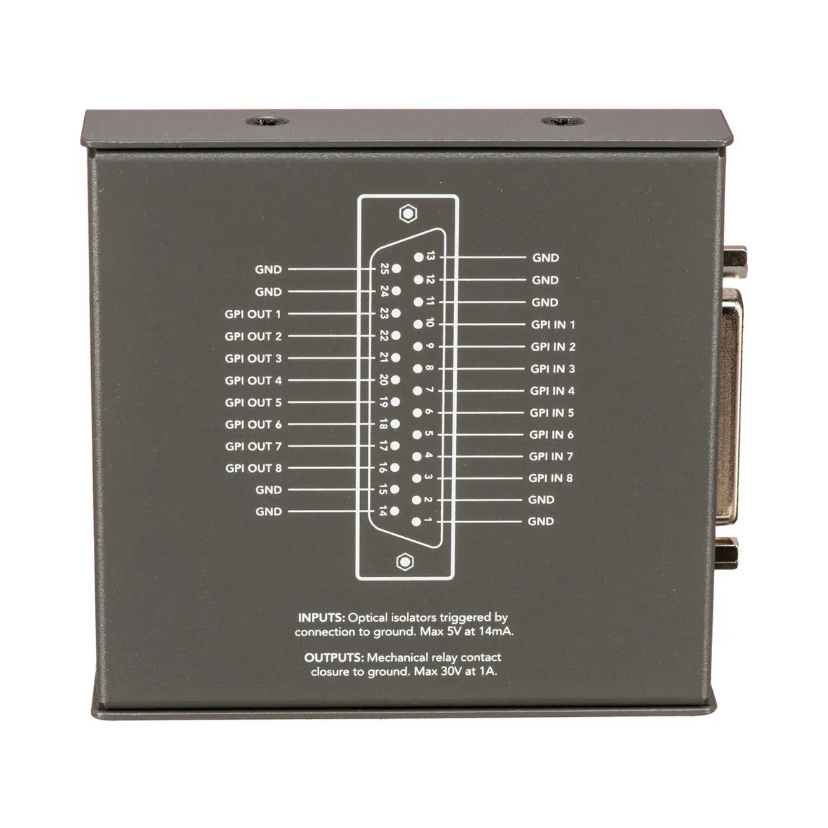 Blackmagic Design GPI & Tally Interface for ATEM Production Switchers