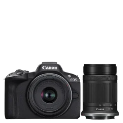 Canon EOS R50 + RF-S 18-45mm + RF-S 55-210mm f/5-7.1 IS STM (Black)