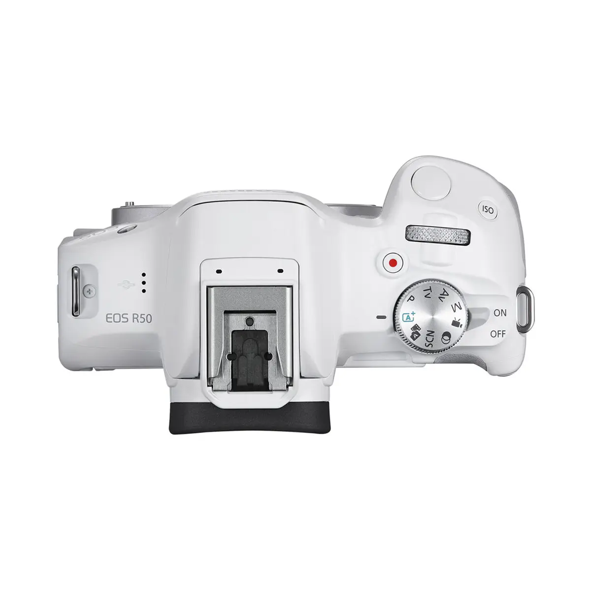 Canon EOS R50 Mirrorless Camera with 18-45mm Lens (White)