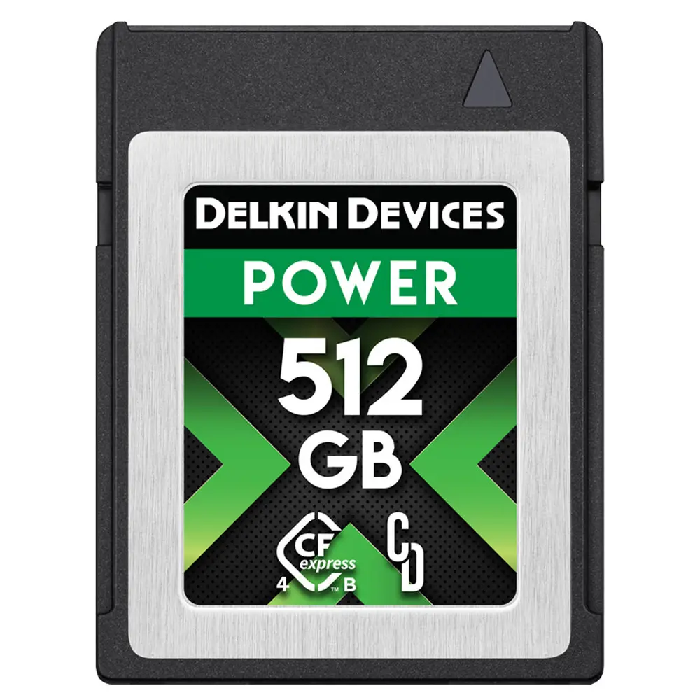 Delkin Devices 512gb Power CFexpress Type B G4 Memory Card