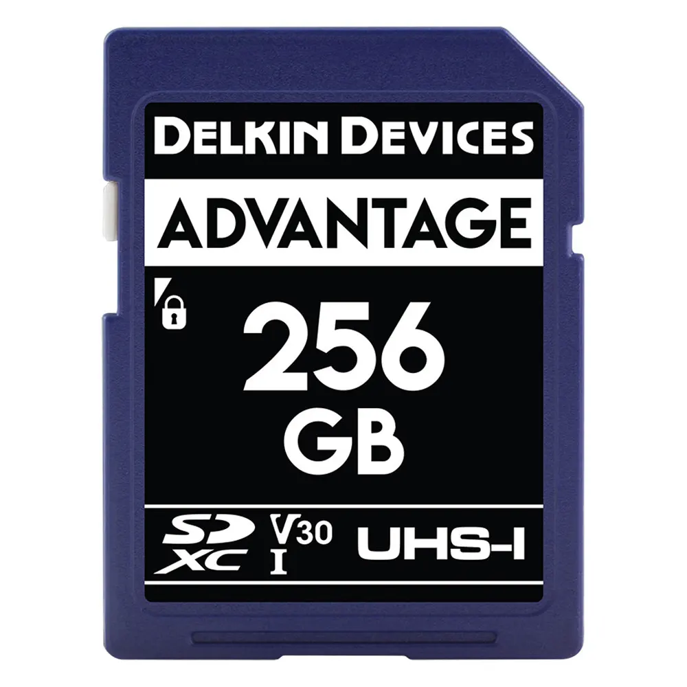 Delkin Devices 256gb Advantage SDXC UHS-I Memory Card
