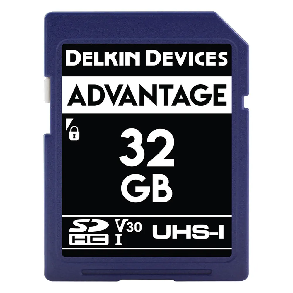 Delkin Devices 32gb Advantage SDHC UHS-I Memory Card