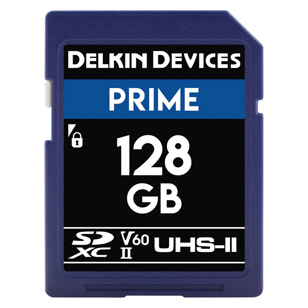 Delkin Devices 128gb Prime SDXC UHS-II Memory Card