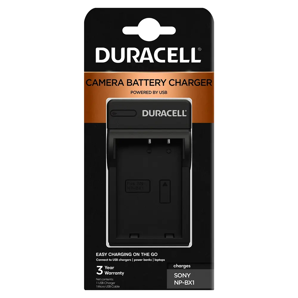 Duracell Charger for Sony NP-BX1 Battery