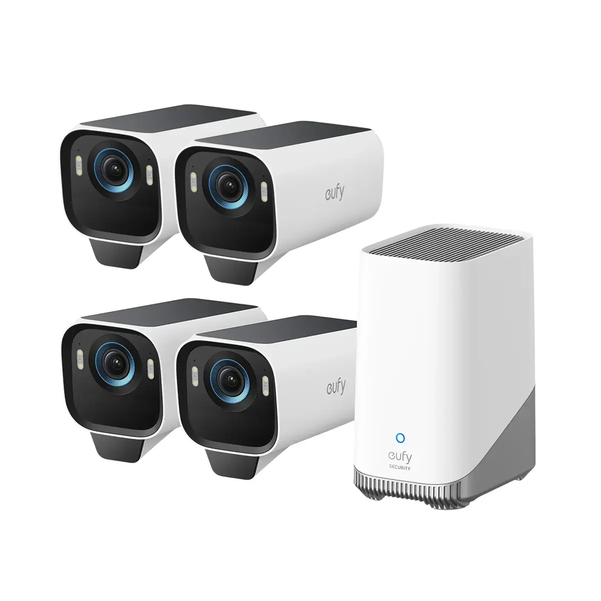 Eufy S3 Pro 4-Cam Kit with HomeBase 3