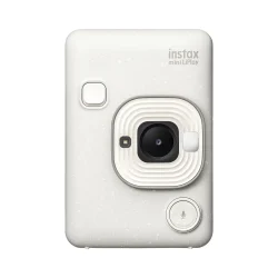 Fujifilm Instax Mini LiPlay Instant Film Camera (White)