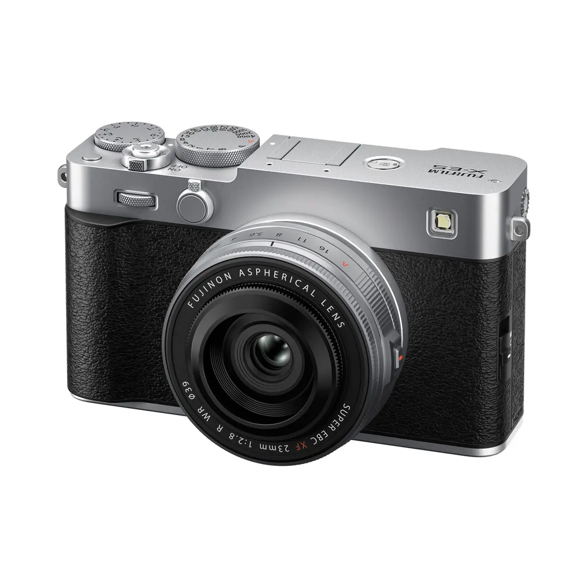 Fujifilm X-E5 Mirrorless Digital Camera with XF 23mm f/2.8 Lens (Silver)