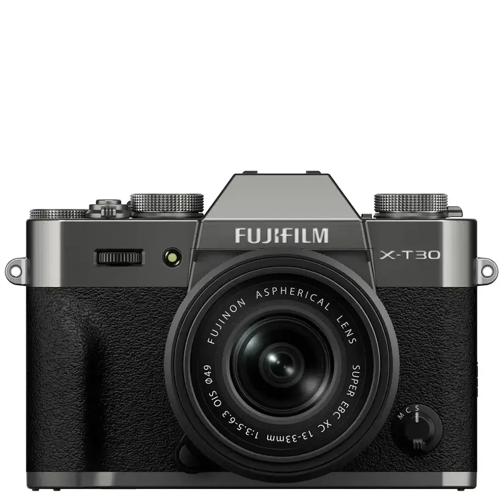 Fujifilm X-T30 III Mirrorless Camera with 13-33mm f/3.5-6.3 Lens (Charcoal Silver)