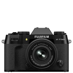 Fujifilm X-T50 Mirrorless Camera with XF 15-45mm f/3.5-5.6 OIS (Black)