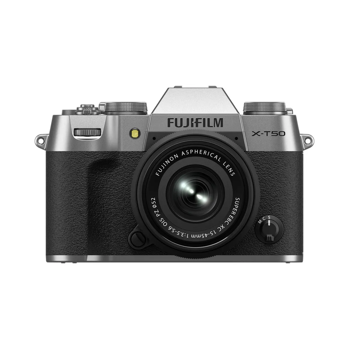 Fujifilm X-T50 Mirrorless Camera with XF 15-45mm f/3.5-5.6 OIS (Silver)