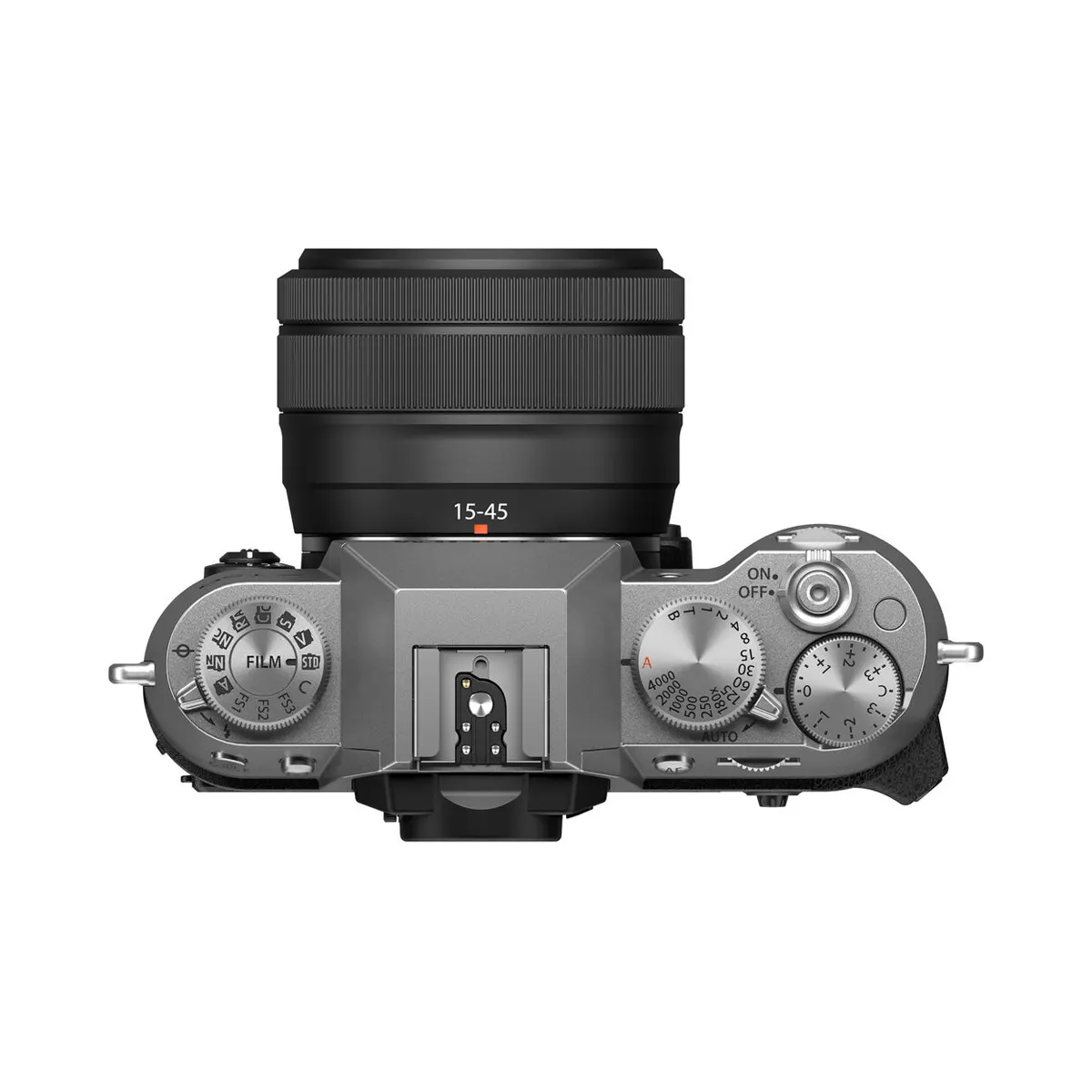 Fujifilm X-T50 Mirrorless Camera with XF 15-45mm f/3.5-5.6 OIS (Silver)