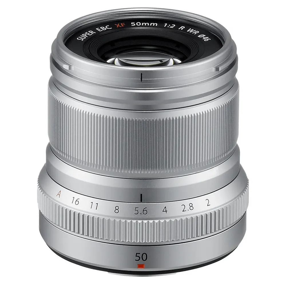 Fujifilm XF 50mm f/2 R WR (Silver) Lens