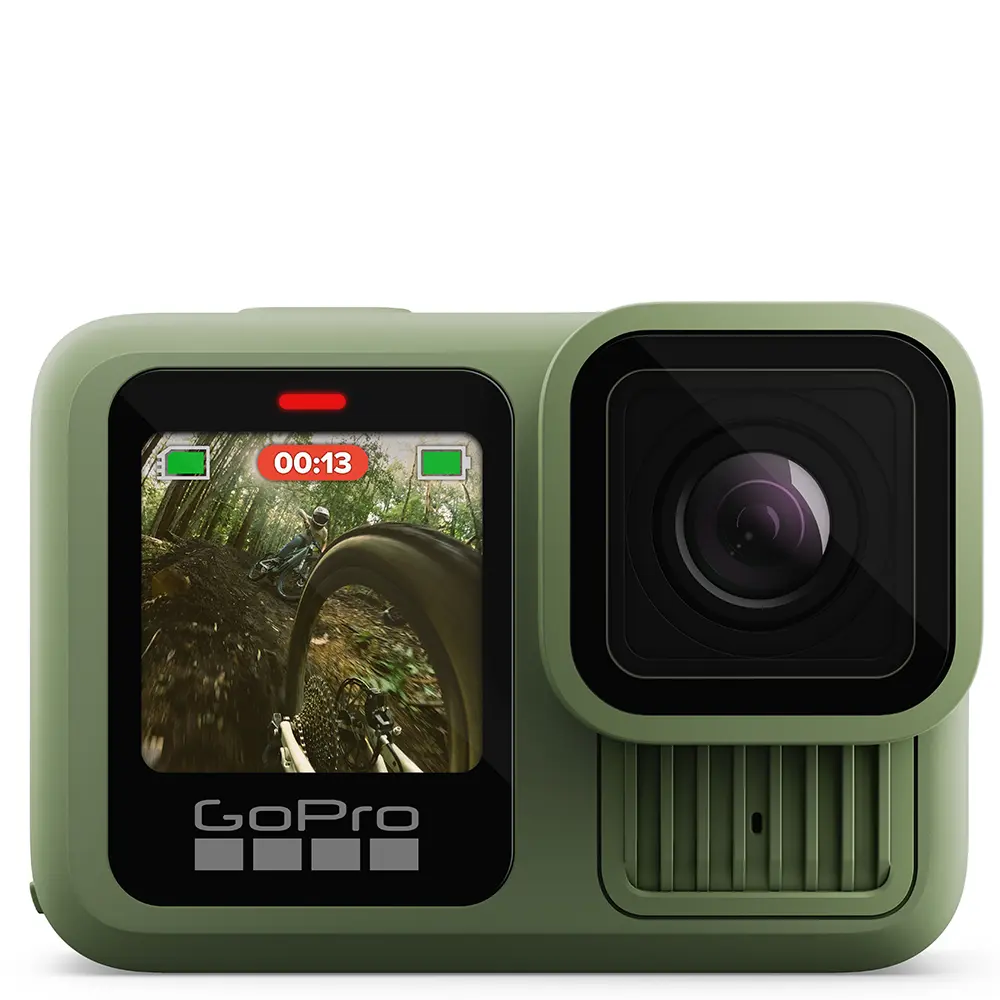 GoPro HERO13 Black Action Camera in Forest Green