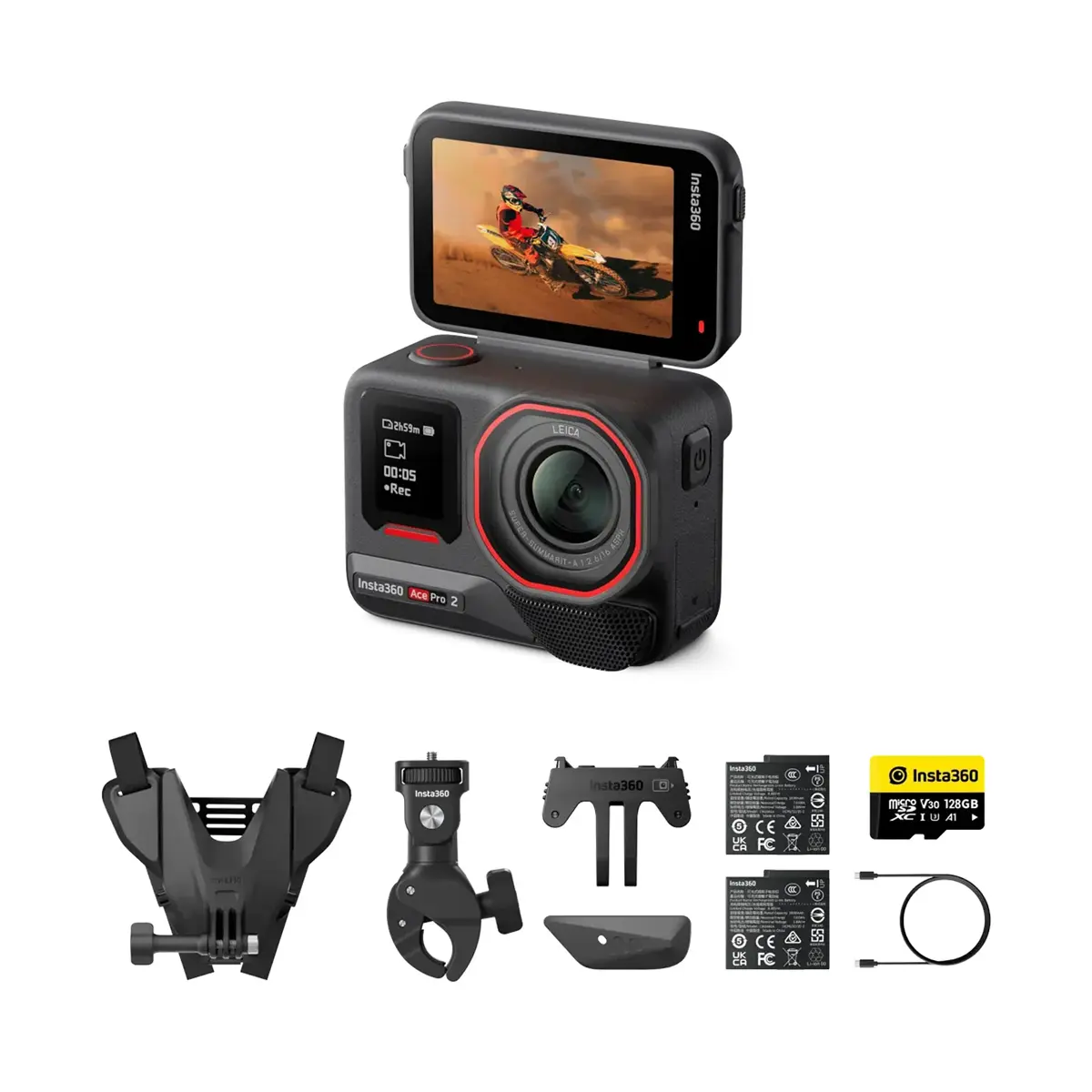 Insta360 Ace Pro 2 Motorcycle Bundle