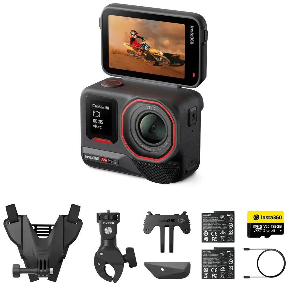 Insta360 Ace Pro 2 Motorcycle Bundle