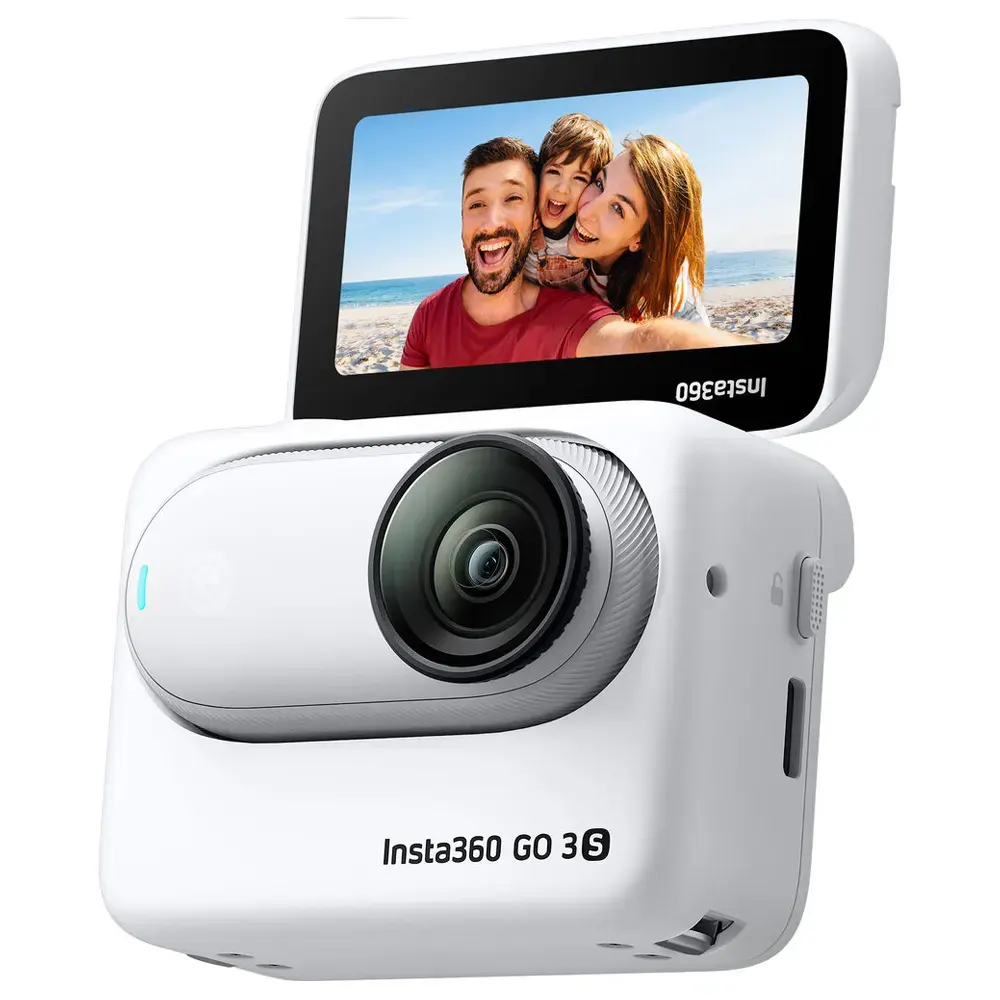 Insta360 GO3 S Action Camera Standard Bundle 128GB (White)