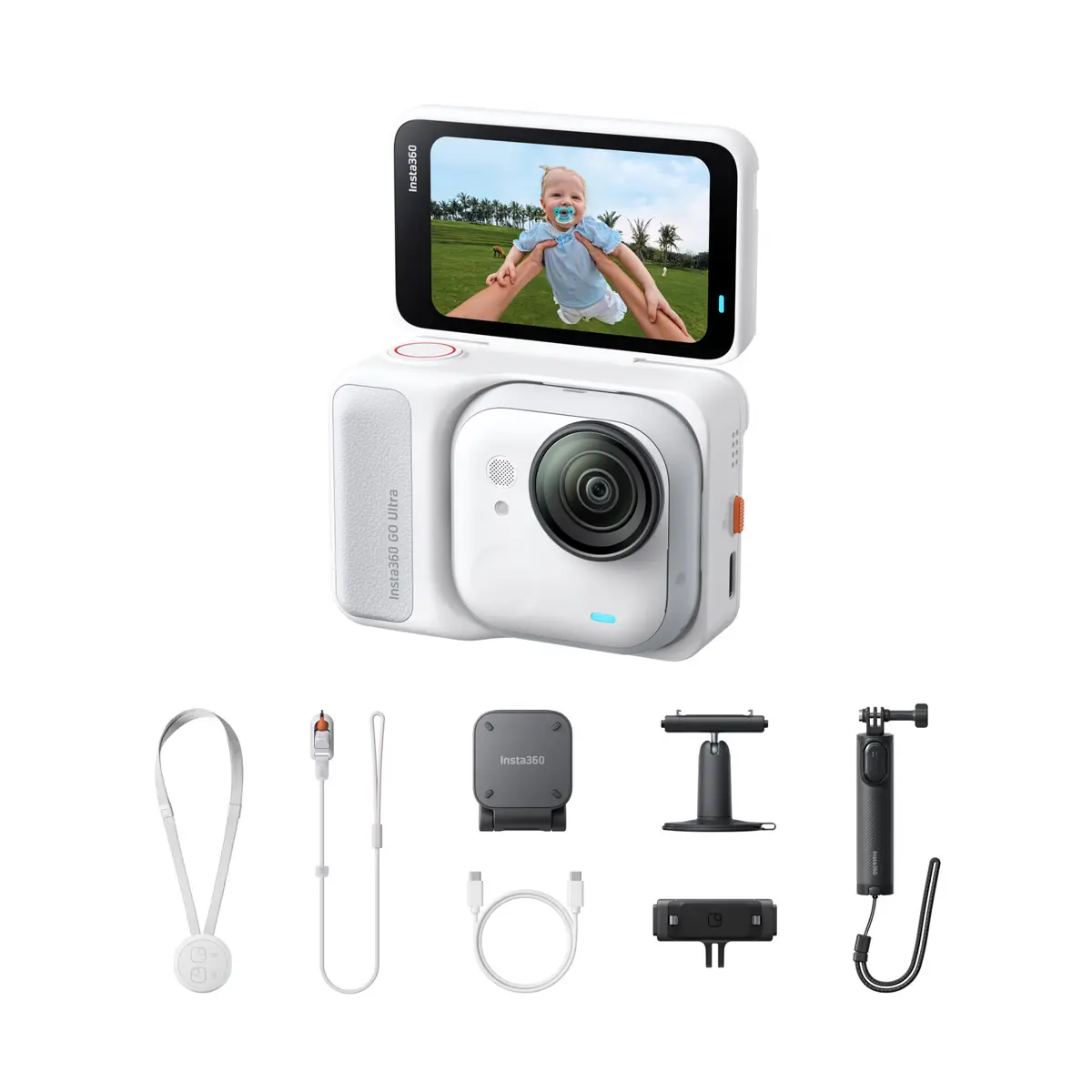 Insta360 Go Ultra Creator Bundle White Arctic