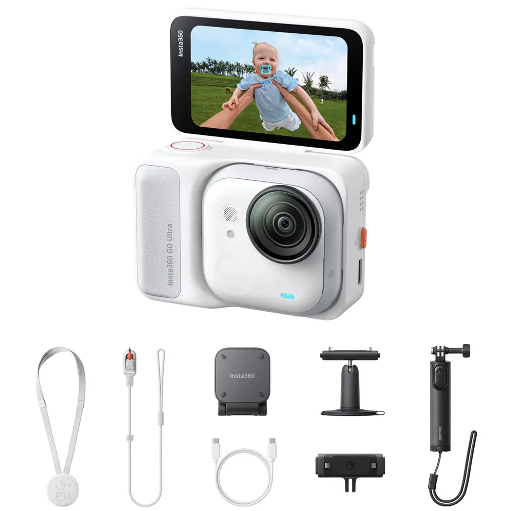 Insta360 Go Ultra Creator Bundle White Arctic