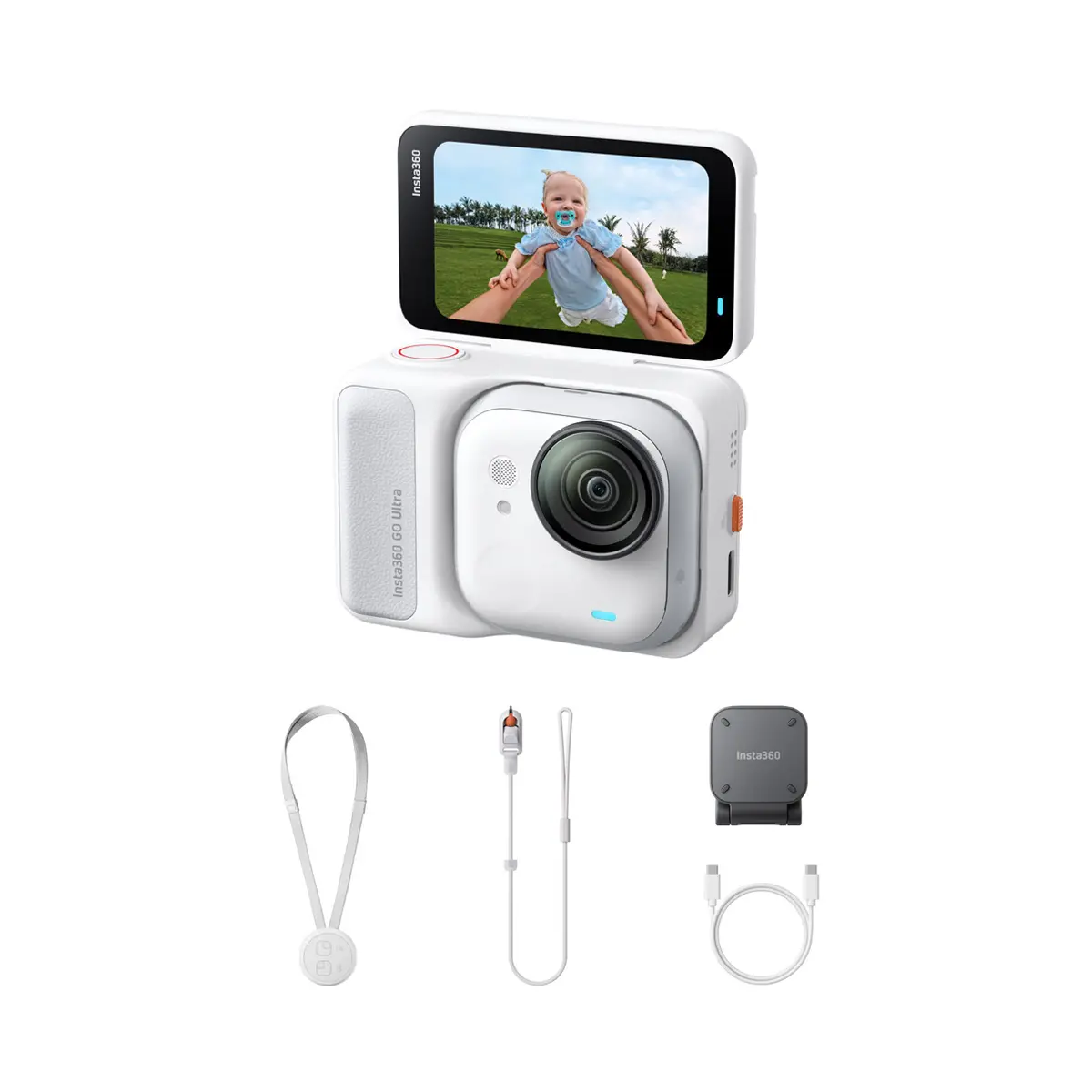 Insta360 Go Ultra Standard Bundle Arctic White