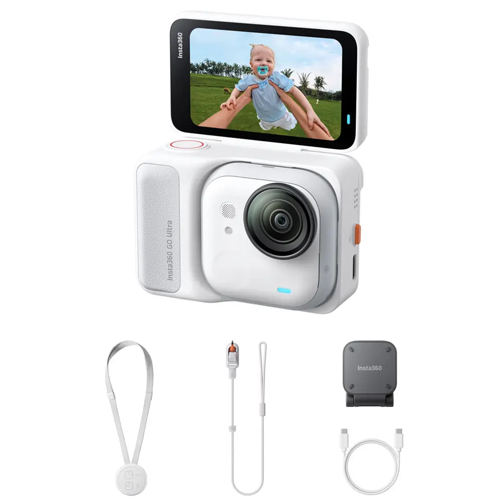 Insta360 Go Ultra Standard Bundle Arctic White