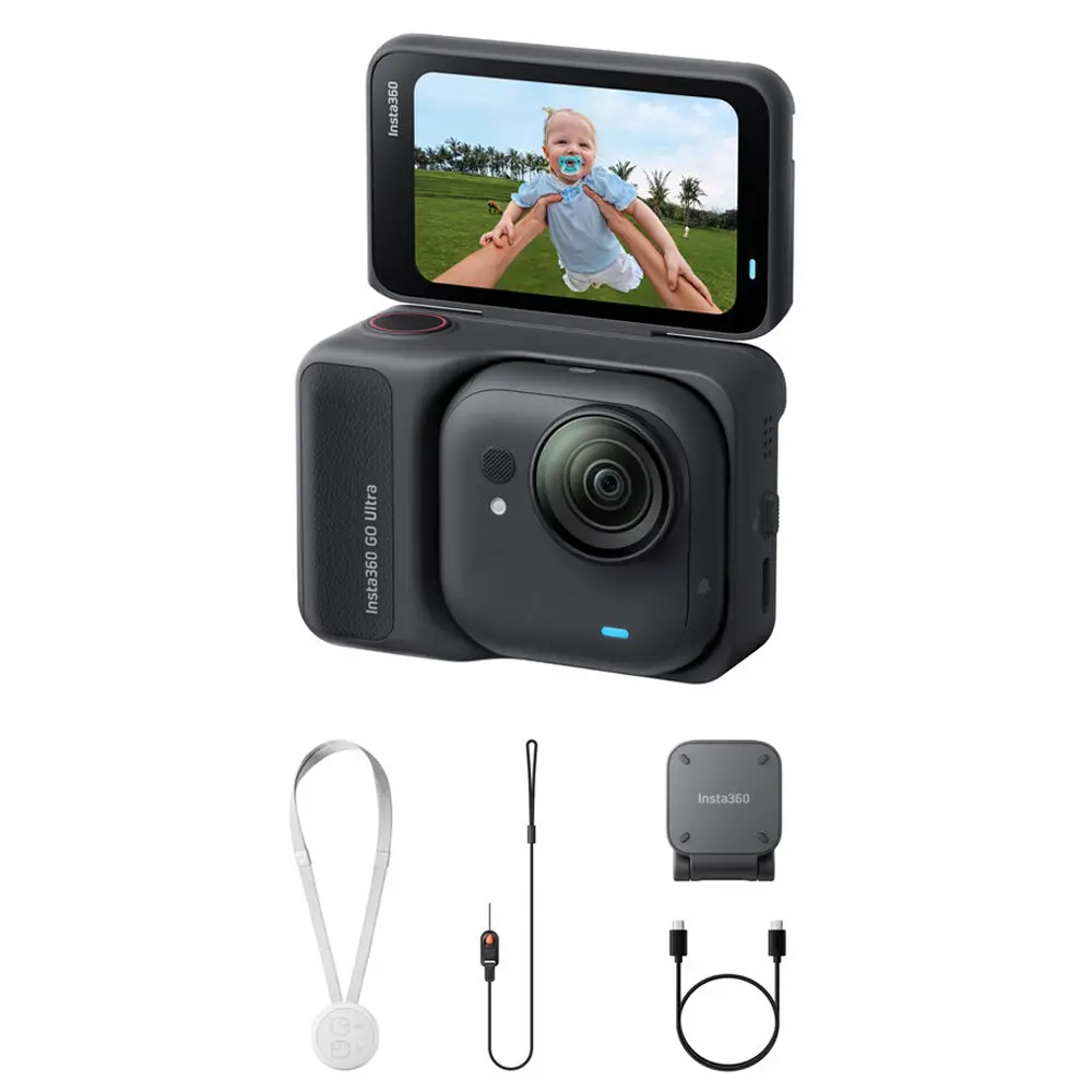 Insta360 Go Ultra Standard Bundle Midnight Black