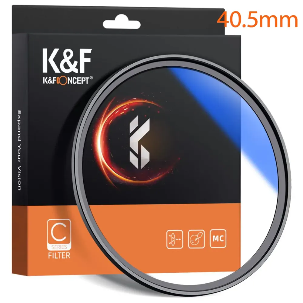 K&F 40.5mm UV Filter - Classic Slim with Multi Coat