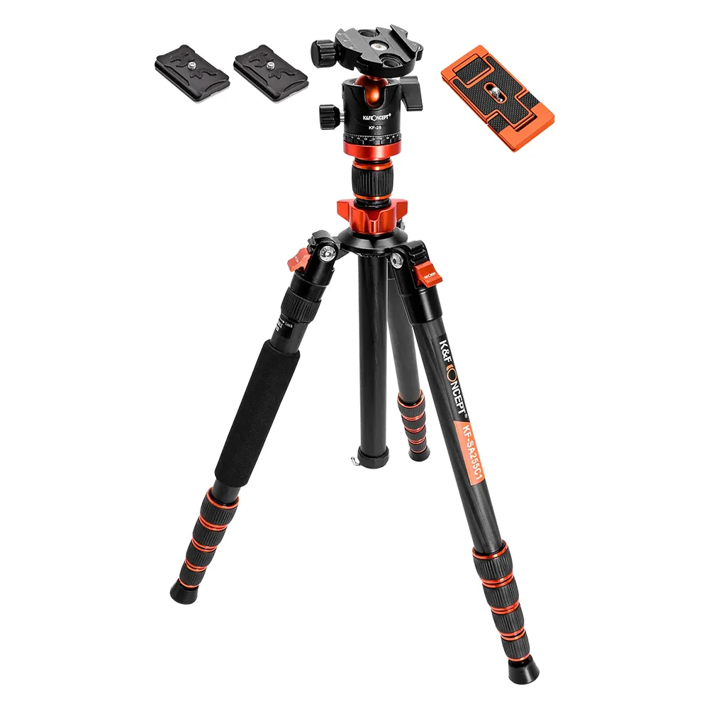 K&F CF-Prime Photography Tripod with Magic-Plate