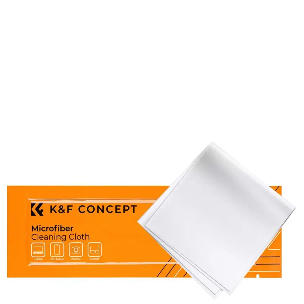 K&F Single Microfiber Cleaning Cloth 15x15cm