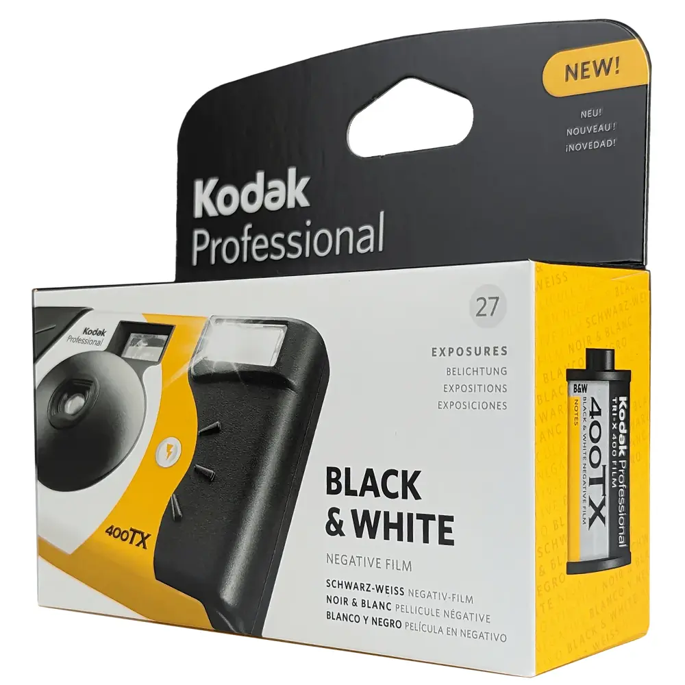 Kodak Professional TX TRI-X 400 One-Time-Use Disposable Camera (27 Exposures)