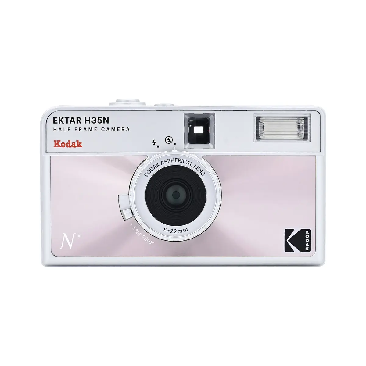 Kodak H35N Half Frame 35mm Film Camera (Glazed Pink)