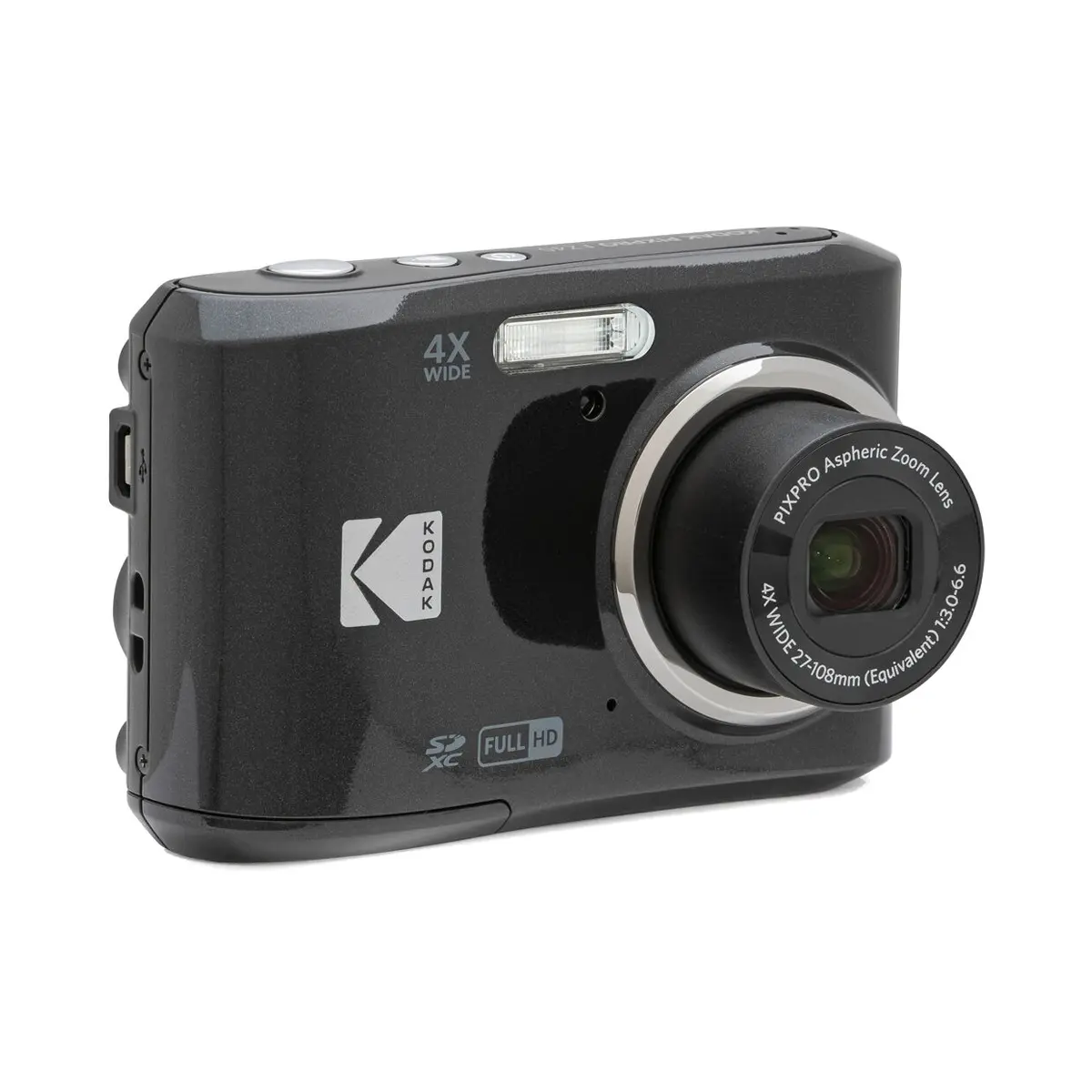 Kodak Pixpro FZ45 Digital Compact Camera (Black)