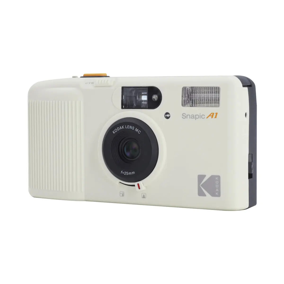 Kodak Snapic A1 35mm Film Camera (Ivory White)
