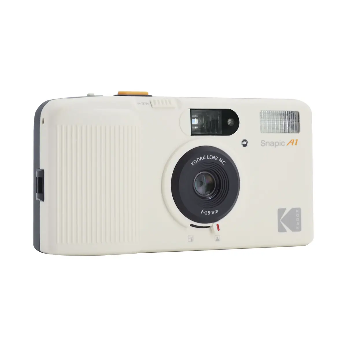 Kodak Snapic A1 35mm Film Camera (Ivory White)