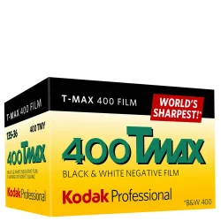 Kodak Professional T-Max 400 Black and White Negative Film (35mm Roll Film, 36 Exposures)