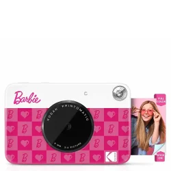 Barbie x Kodak Printomatic Full-Colour Instant Print Digital Camera Iconic Style (Dark Pink)