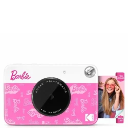 Barbie x Kodak Printomatic Full-Colour Instant Print Digital Camera Iconic Style (Light Pink)