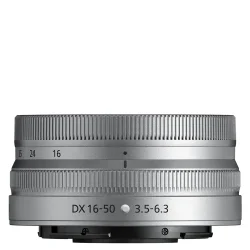 Nikon Z 16-50mm f/3.5-6.3 VR DX Lens (Silver)