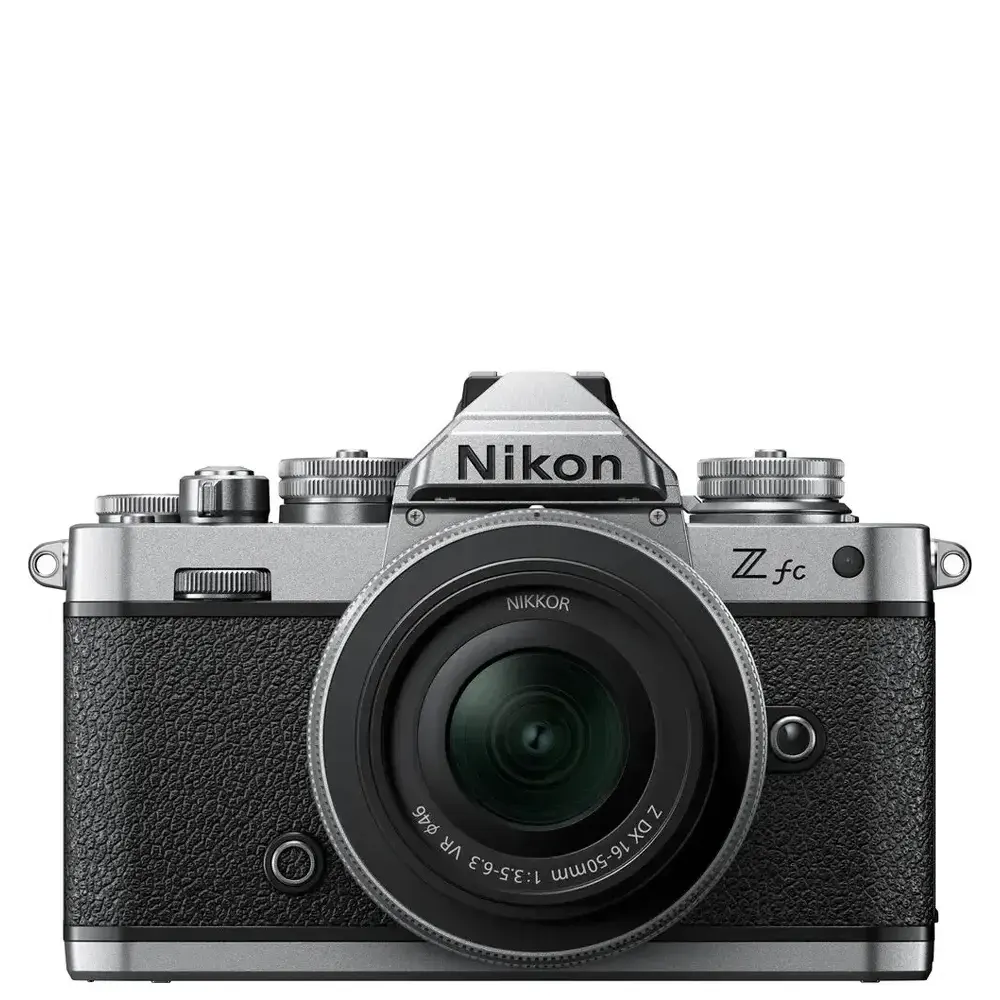 Nikon Z fc Mirrorless Digital Camera + Z DX 16-50mm f/3.5-6.3 VR (Silver)