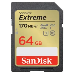 SanDisk Extreme 64Gb Memory Card