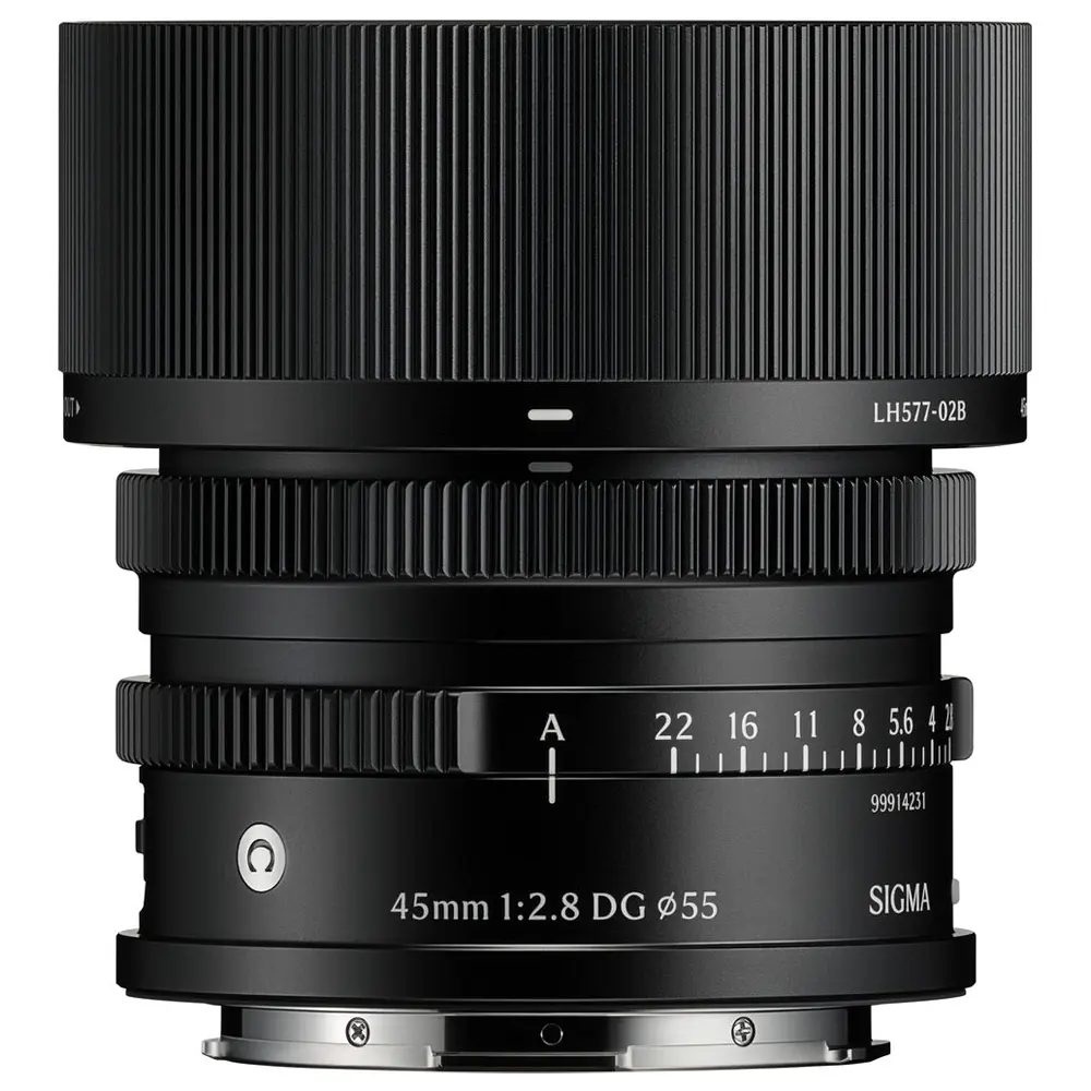 Sigma 45mm f/2.8 DG F/L Mount Contemporary Lens (Black Edition)