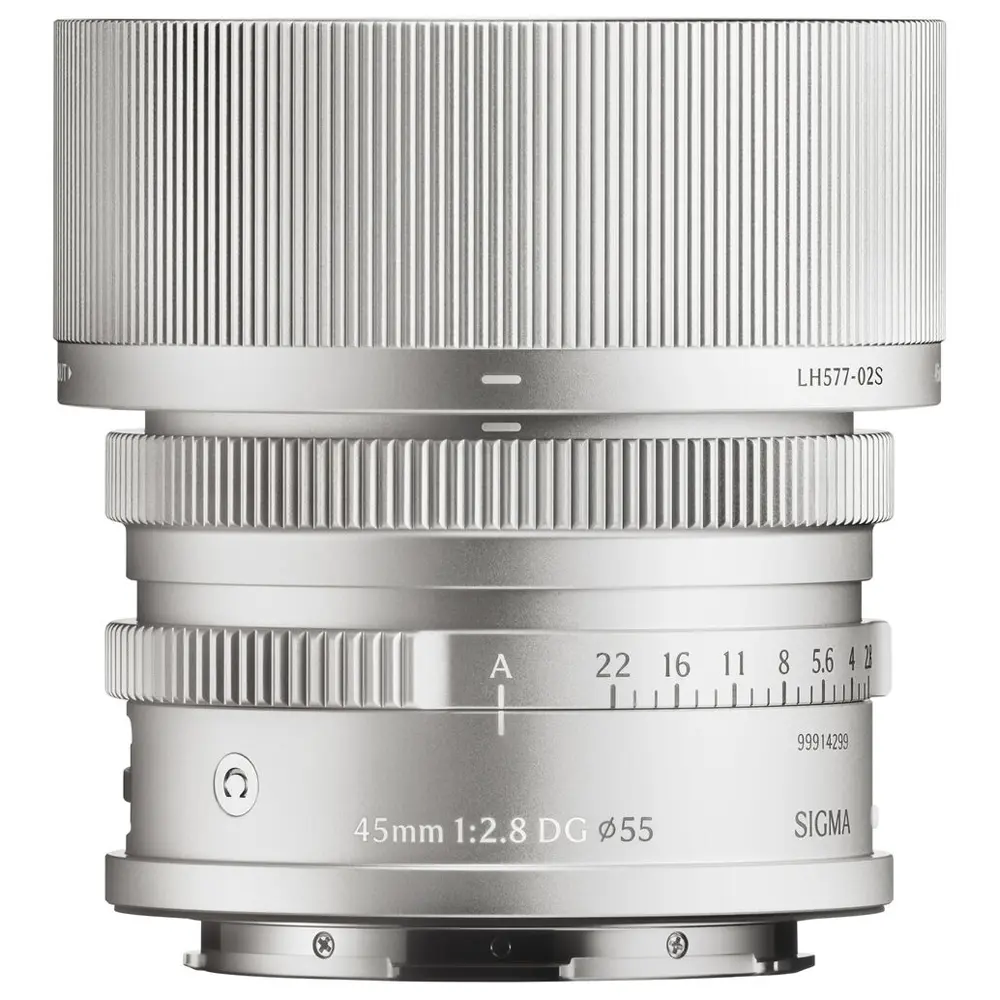 Sigma 45mm f/2.8 DG F/L Mount Contemporary Lens (Silver Edition)