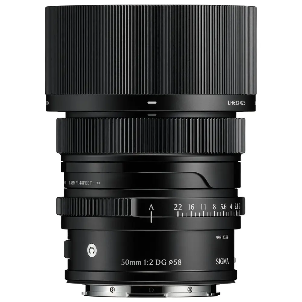 Sigma 50mm f/2 DG F/L Mount Contemporary Lens (Black Edition)